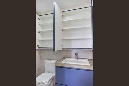 Apartamento à venda com 60m², 1 quarto e 1 vagaBanheiro da Suíte