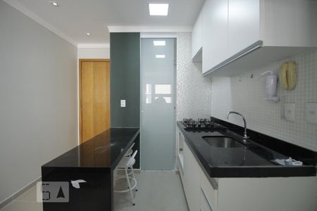 Cozinha e Área de Serviço de apartamento para alugar com 1 quarto, 35m² em Norte (águas Claras), Brasília