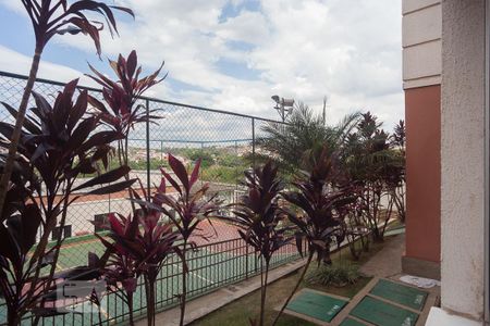 Vista da sala de apartamento para alugar com 2 quartos, 48m² em Loteamento Parque São Martinho, Campinas