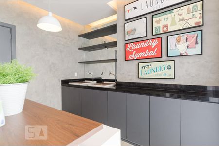 Studio para alugar com 43m², 1 quarto e 1 vagaLavanderia
