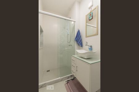 Banheiro de apartamento para alugar com 2 quartos, 70m² em Laranjeiras, Rio de Janeiro