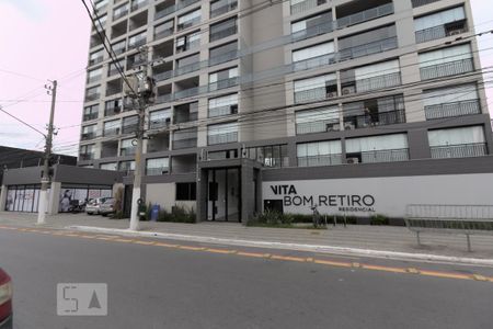 Fachada de apartamento para alugar com 1 quarto, 30m² em Bom Retiro, São Paulo