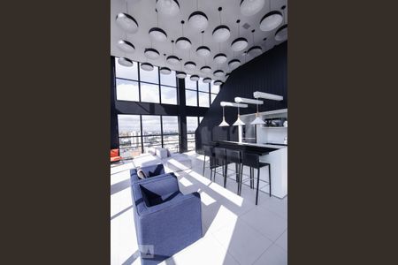 Área Comum - Cobertura de apartamento para alugar com 1 quarto, 30m² em Bom Retiro, São Paulo