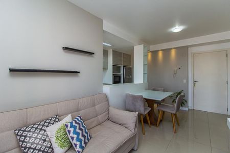 Sala de apartamento para alugar com 1 quarto, 40m² em Igara, Canoas