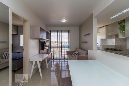 Sala de apartamento para alugar com 1 quarto, 40m² em Igara, Canoas