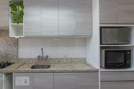 Cozinha de apartamento para alugar com 1 quarto, 40m² em Igara, Canoas