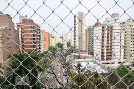 Vista da janela de apartamento para alugar com 3 quartos, 114m² em Cambuí, Campinas