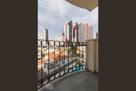 Varanda de apartamento à venda com 1 quarto, 34m² em Vila Monte Alegre, São Paulo