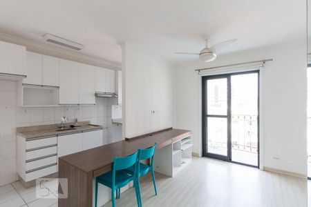 Sala de apartamento à venda com 1 quarto, 34m² em Vila Monte Alegre, São Paulo