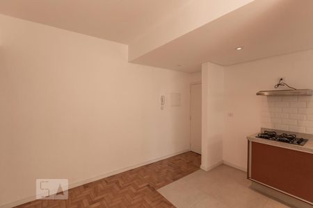 Sala-Cozinha de apartamento para alugar com 1 quarto, 46m² em Consolação, São Paulo