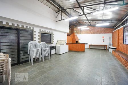 Apartamento à venda com 55m², 1 quarto e 1 vagaChurrasqueira