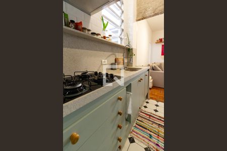 Cozinha de apartamento para alugar com 1 quarto, 50m² em Ipanema, Rio de Janeiro