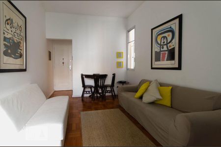Sala de apartamento para alugar com 2 quartos, 50m² em Ipanema, Rio de Janeiro