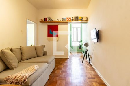 Sala  de apartamento para alugar com 1 quarto, 50m² em Ipanema, Rio de Janeiro