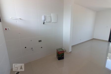 Cozinha de apartamento para alugar com 2 quartos, 45m² em Santa Quitéria, Curitiba