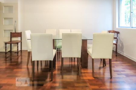Sala de jantar quarto reversível  de apartamento à venda com 4 quartos, 230m² em Itaim Bibi, São Paulo