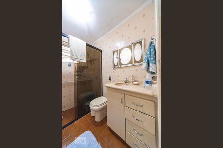 Banheiro  de apartamento para alugar com 3 quartos, 98m² em Campestre, Santo André