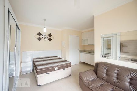 Sala e quarto de kitnet/studio para alugar com 1 quarto, 30m² em Vila Prudente, São Paulo