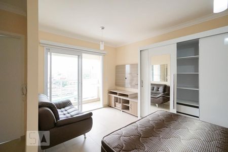 Sala e quarto de kitnet/studio para alugar com 1 quarto, 30m² em Vila Prudente, São Paulo