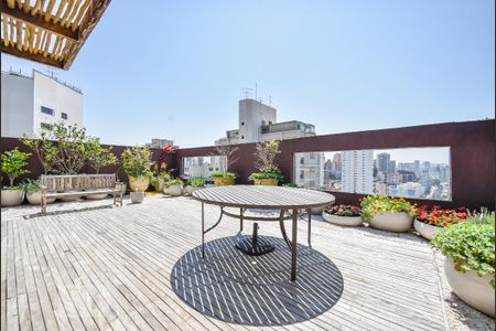 Terraço de apartamento à venda com 3 quartos, 189m² em Real Parque, São Paulo