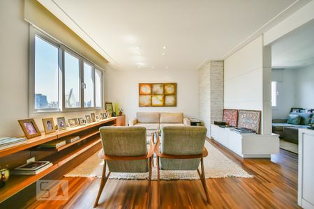 Sala de apartamento à venda com 3 quartos, 189m² em Real Parque, São Paulo