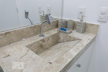 Banheiro da Suíte de apartamento à venda com 1 quarto, 35m² em Cambuci, São Paulo