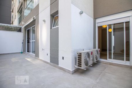 Área externa de apartamento para alugar com 1 quarto, 62m² em Sumaré, São Paulo