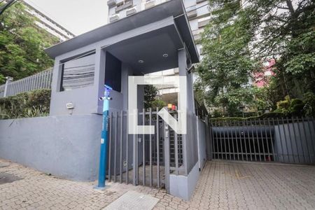 Apartamento para alugar com 56m², 1 quarto e 1 vagaFachada e portaria