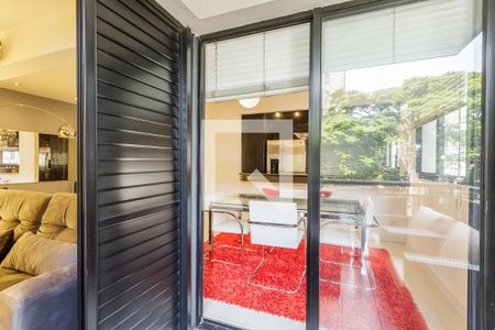 Varanda da Sala de apartamento para alugar com 1 quarto, 97m² em Vila Olímpia, São Paulo