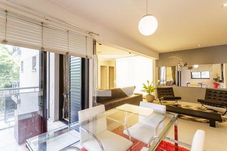 Sala de apartamento para alugar com 1 quarto, 97m² em Vila Olímpia, São Paulo