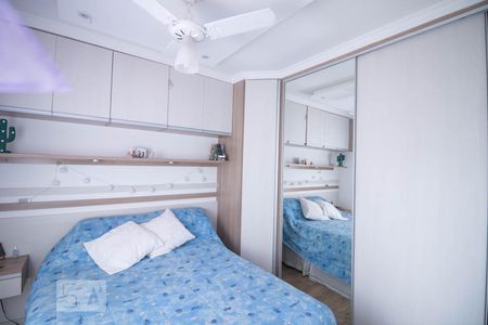 Dormitório  1 de apartamento para alugar com 2 quartos, 56m² em Vila Homero Thon, Santo André