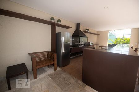 Studio para alugar com 38m², 1 quarto e 1 vaga Studio para alugar com 38m², 1 quarto e 1 vagaÁrea comum - Churrasqueira