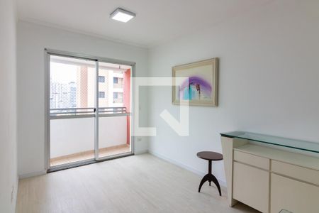 Sala  de apartamento para alugar com 2 quartos, 50m² em Chácara Santo Antônio (zona Sul), São Paulo