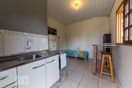 Sala e Cozinha de apartamento para alugar com 1 quarto, 32m² em Lagoa da Conceição, Florianópolis