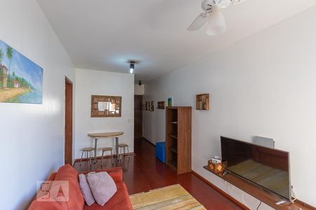 Sala de apartamento para alugar com 1 quarto, 60m² em Bosque, Campinas