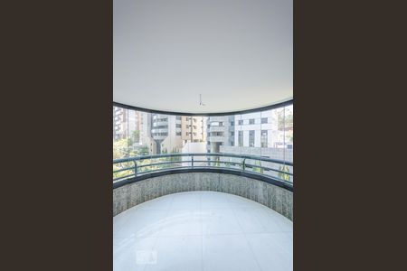 Varanda da Sala de apartamento à venda com 4 quartos, 230m² em Belvedere, Belo Horizonte