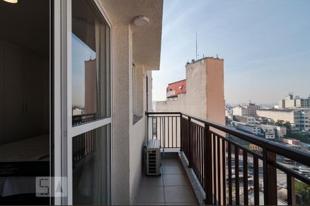 Sacada de kitnet/studio para alugar com 1 quarto, 30m² em Centro, São Paulo