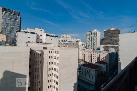 vista da Sacada de kitnet/studio para alugar com 1 quarto, 30m² em Centro, São Paulo