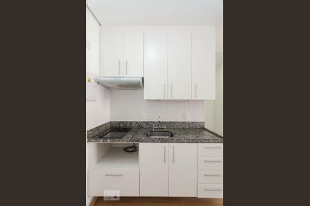 Cozinha de kitnet/studio para alugar com 1 quarto, 30m² em Centro, São Paulo