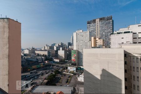 vista da Sacada de kitnet/studio para alugar com 1 quarto, 30m² em Centro, São Paulo