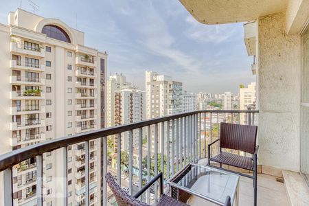 Varanda de apartamento para alugar com 3 quartos, 175m² em Moema, São Paulo