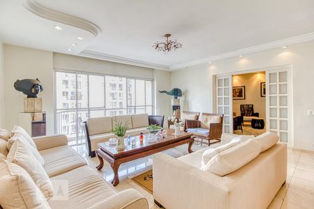 Sala de apartamento para alugar com 3 quartos, 175m² em Moema, São Paulo