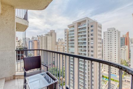 Varanda de apartamento para alugar com 3 quartos, 175m² em Moema, São Paulo