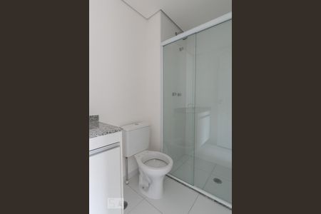 Banheiro da suíte de apartamento para alugar com 1 quarto, 41m² em Ipiranga, São Paulo