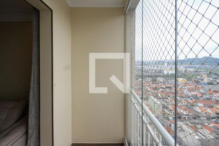 Varanda de apartamento à venda com 2 quartos, 56m² em Vila Antonieta, São Paulo