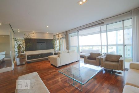 Sala de apartamento à venda com 3 quartos, 152m² em Brooklin Paulista, São Paulo