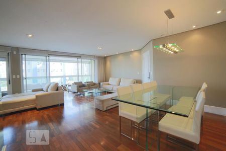 Sala de jantar de apartamento à venda com 3 quartos, 152m² em Brooklin Paulista, São Paulo