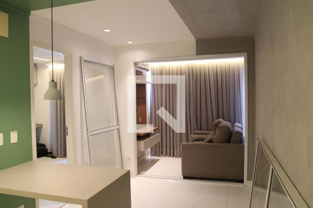 Sala de apartamento para alugar com 1 quarto, 38m² em Jardim Goiás, Goiânia