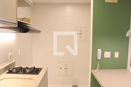 Cozinha e Área de Serviço de apartamento para alugar com 1 quarto, 38m² em Jardim Goiás, Goiânia