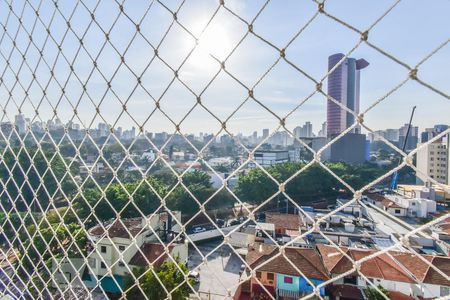 Sala - Vista de apartamento para alugar com 1 quarto, 60m² em Pinheiros, São Paulo